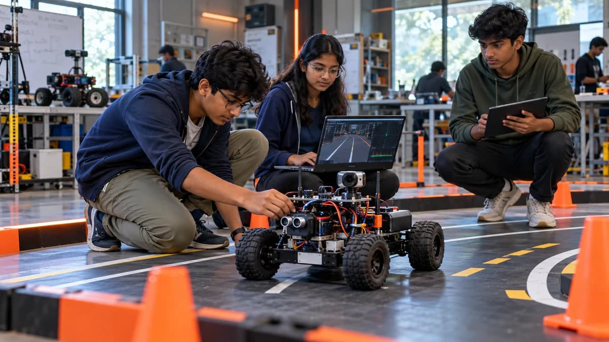 Robotech Robotics Programme practical learning environment