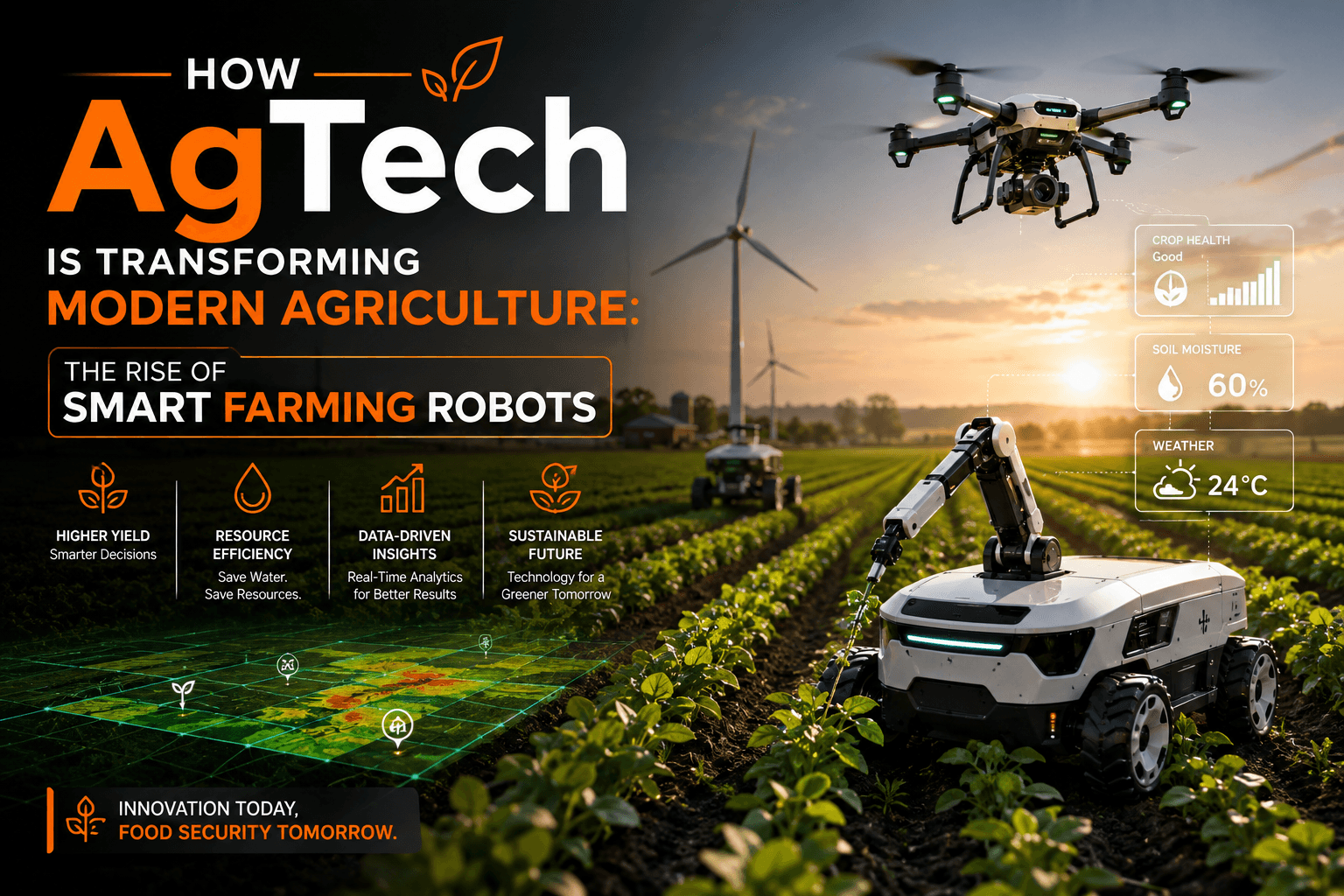 How AgTech Is Transforming Modern Agriculture: The Rise of Smart Farming Robots