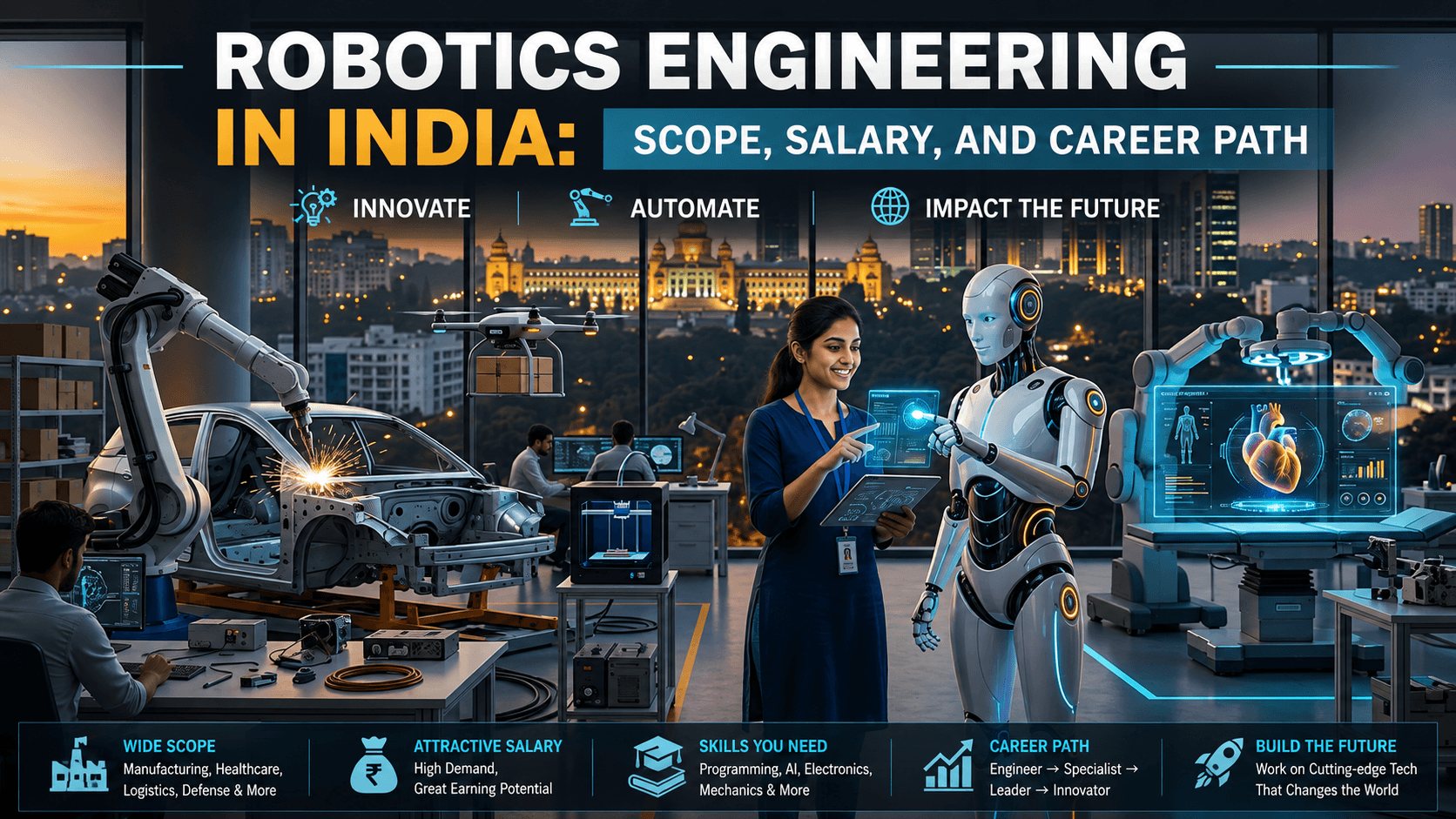 Robotics Engineering in India: Scope, Salary, and Career Path