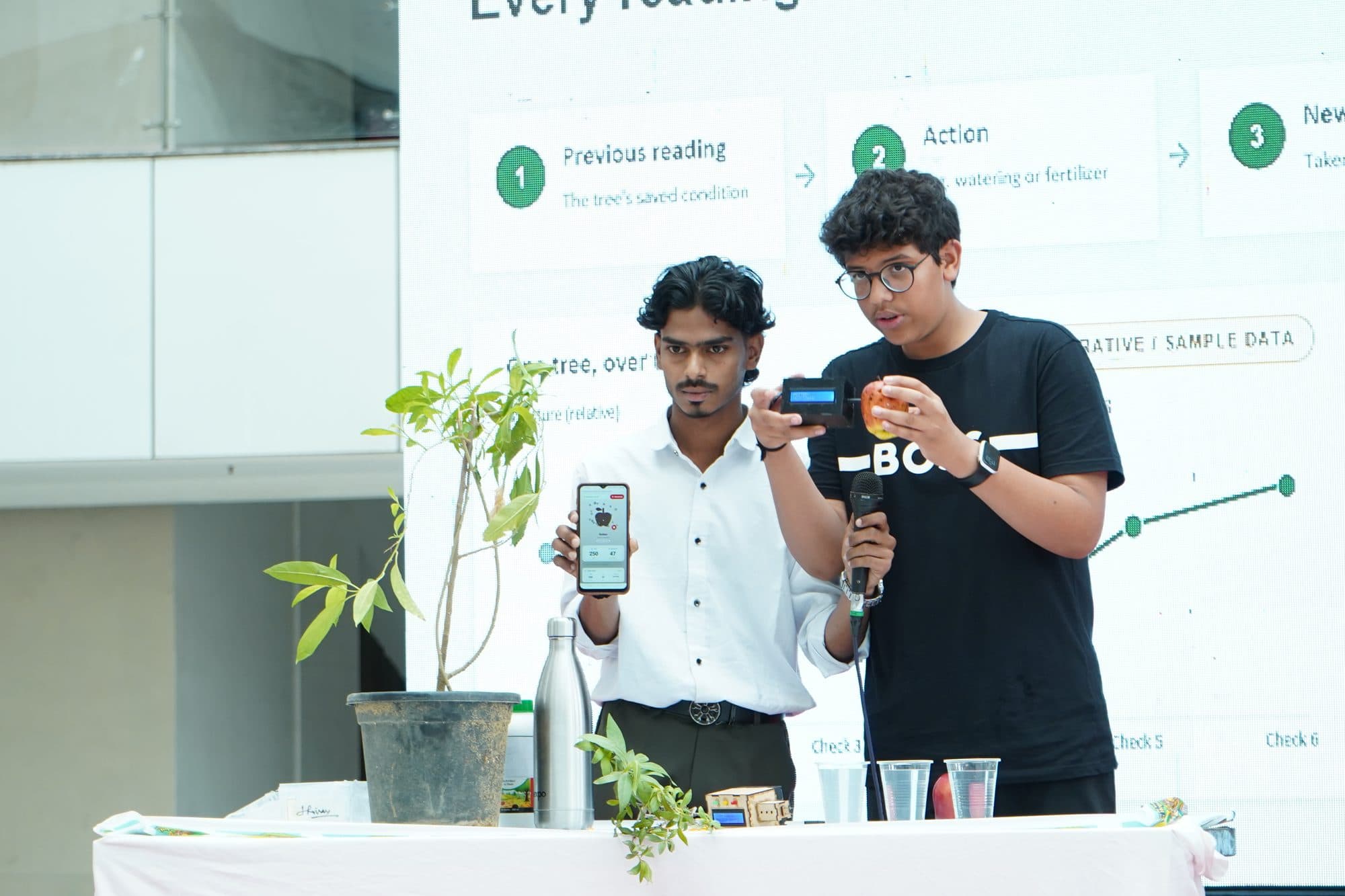 Students competing in the Innovation India 2026 hardware challenge in Noida photo 2