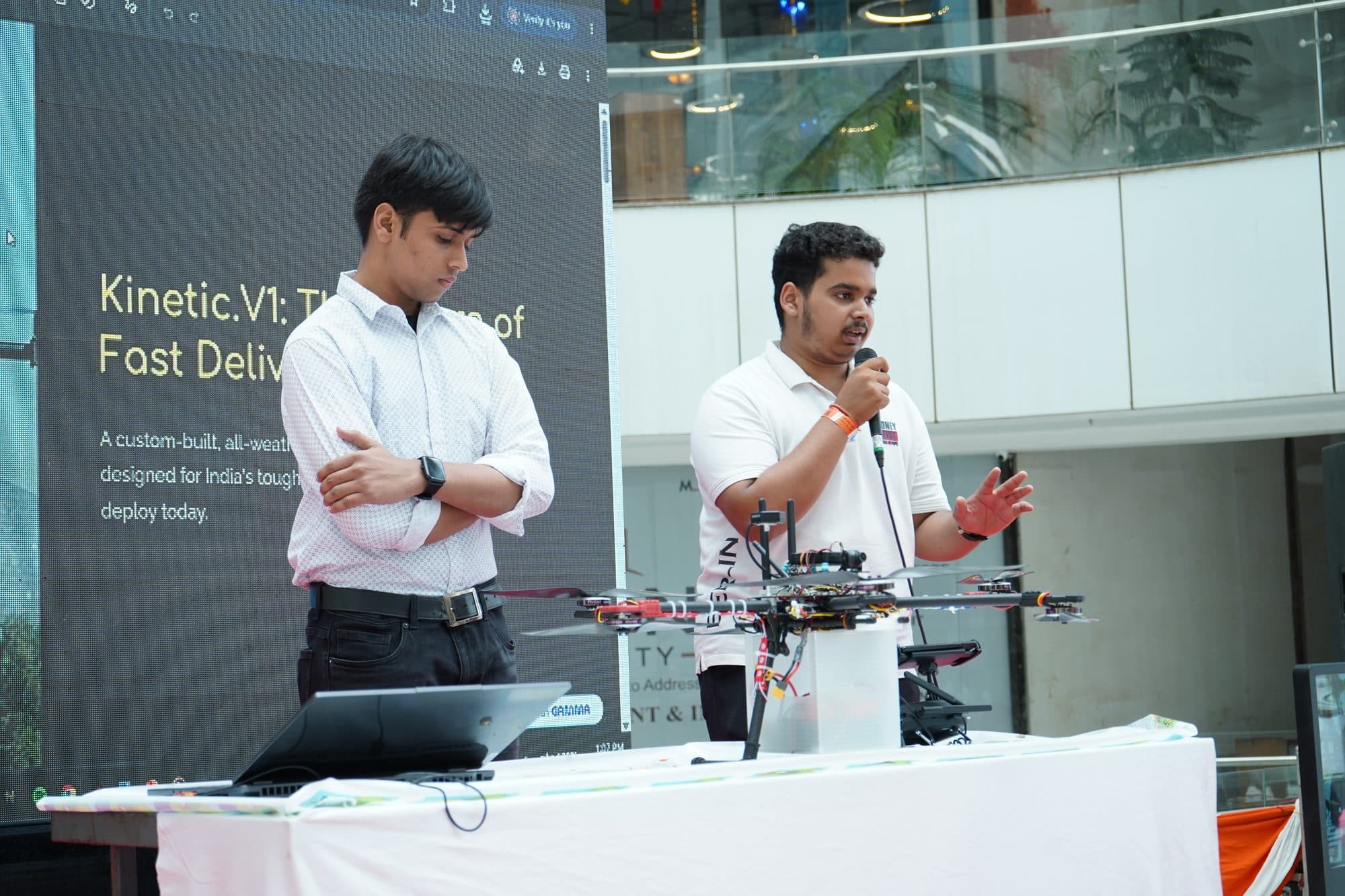 Students competing in the Innovation India 2026 hardware challenge in Noida photo 4