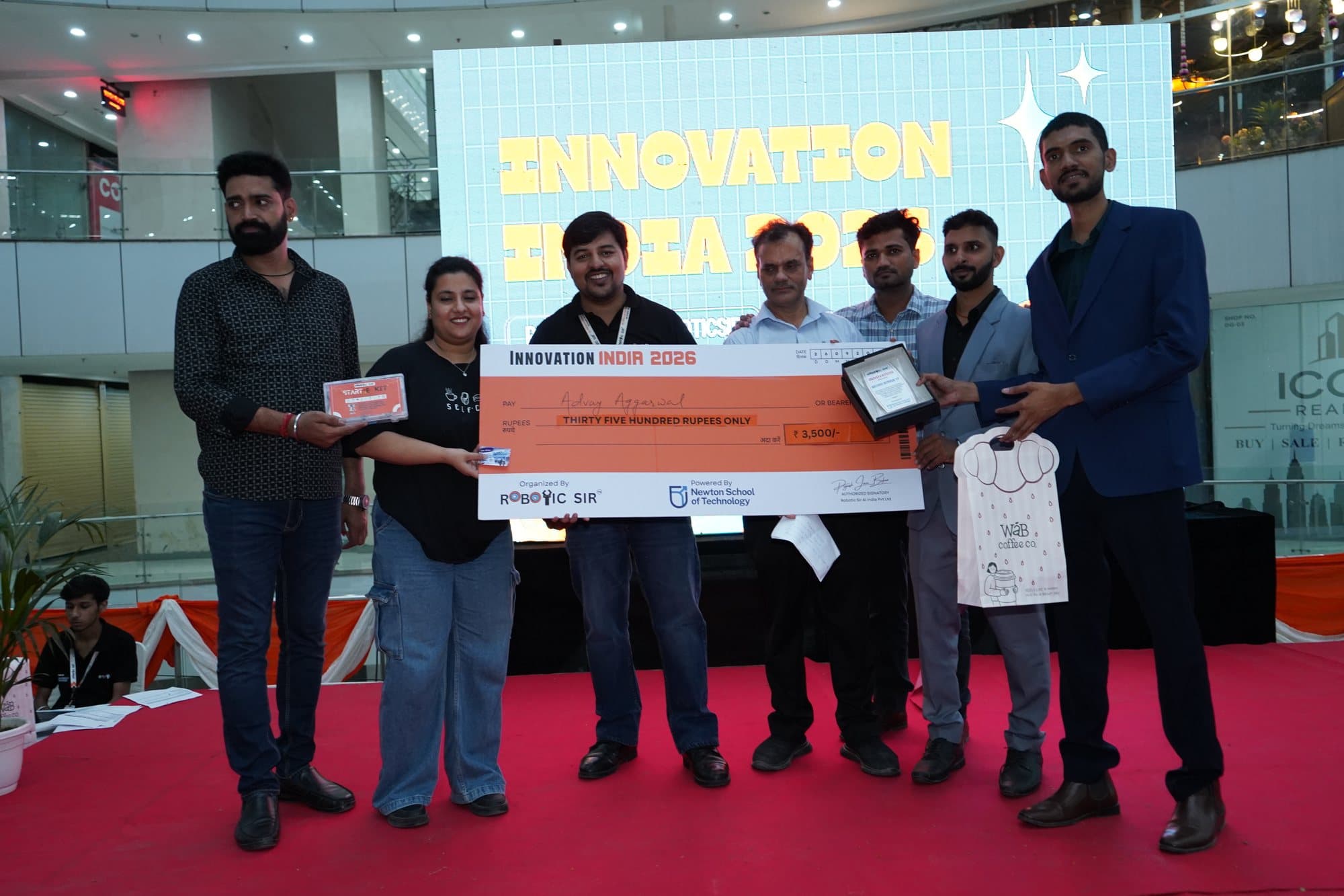 Students competing in the Innovation India 2026 hardware challenge in Noida photo 7