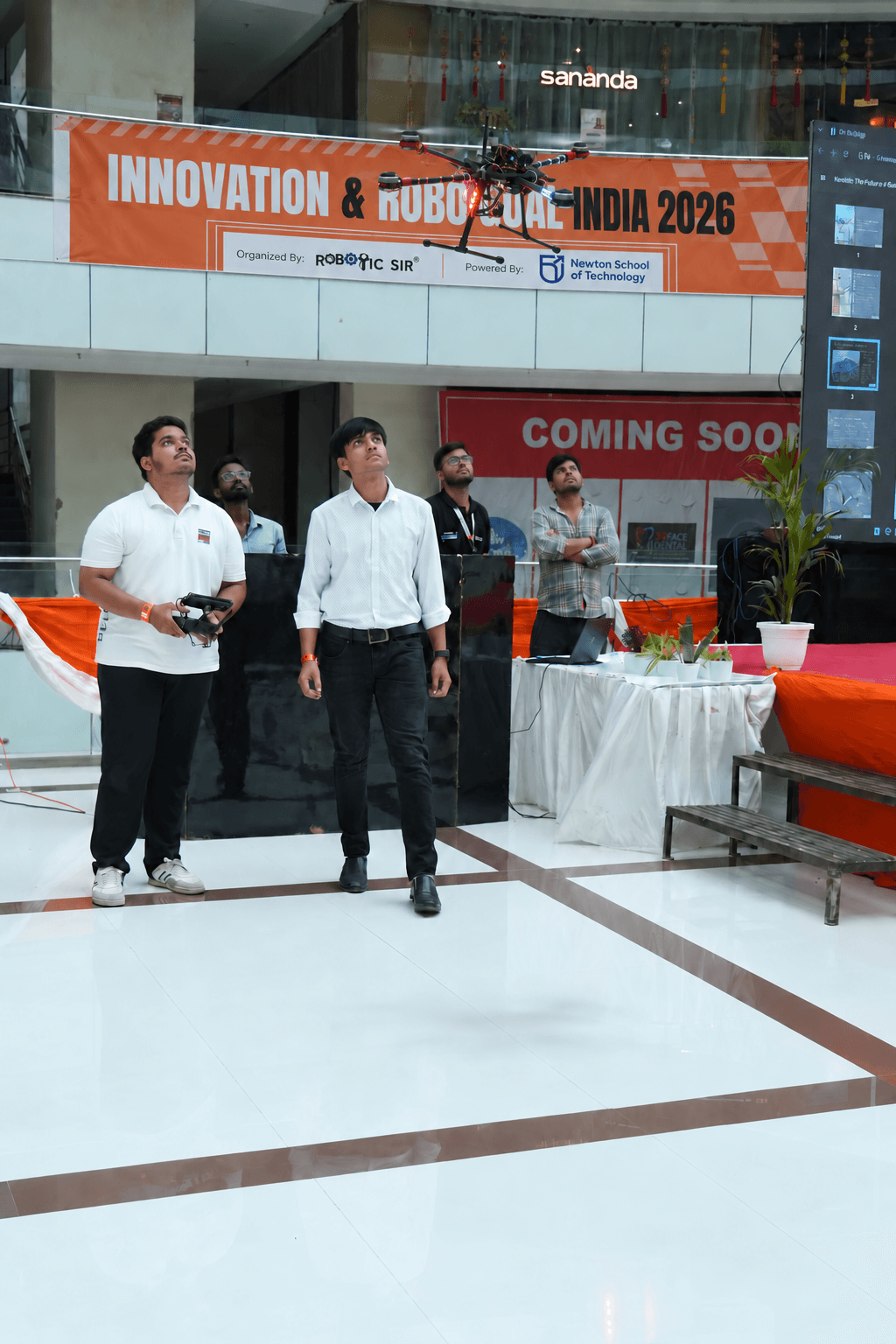 Students competing in the Innovation India 2026 hardware challenge in Noida photo 10