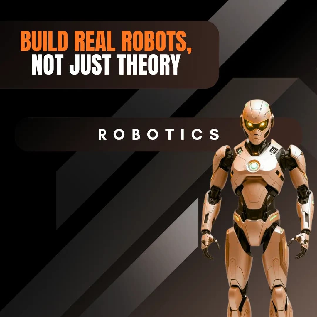 Master Robotics: From Basics to Advanced Automation & AI Integration
