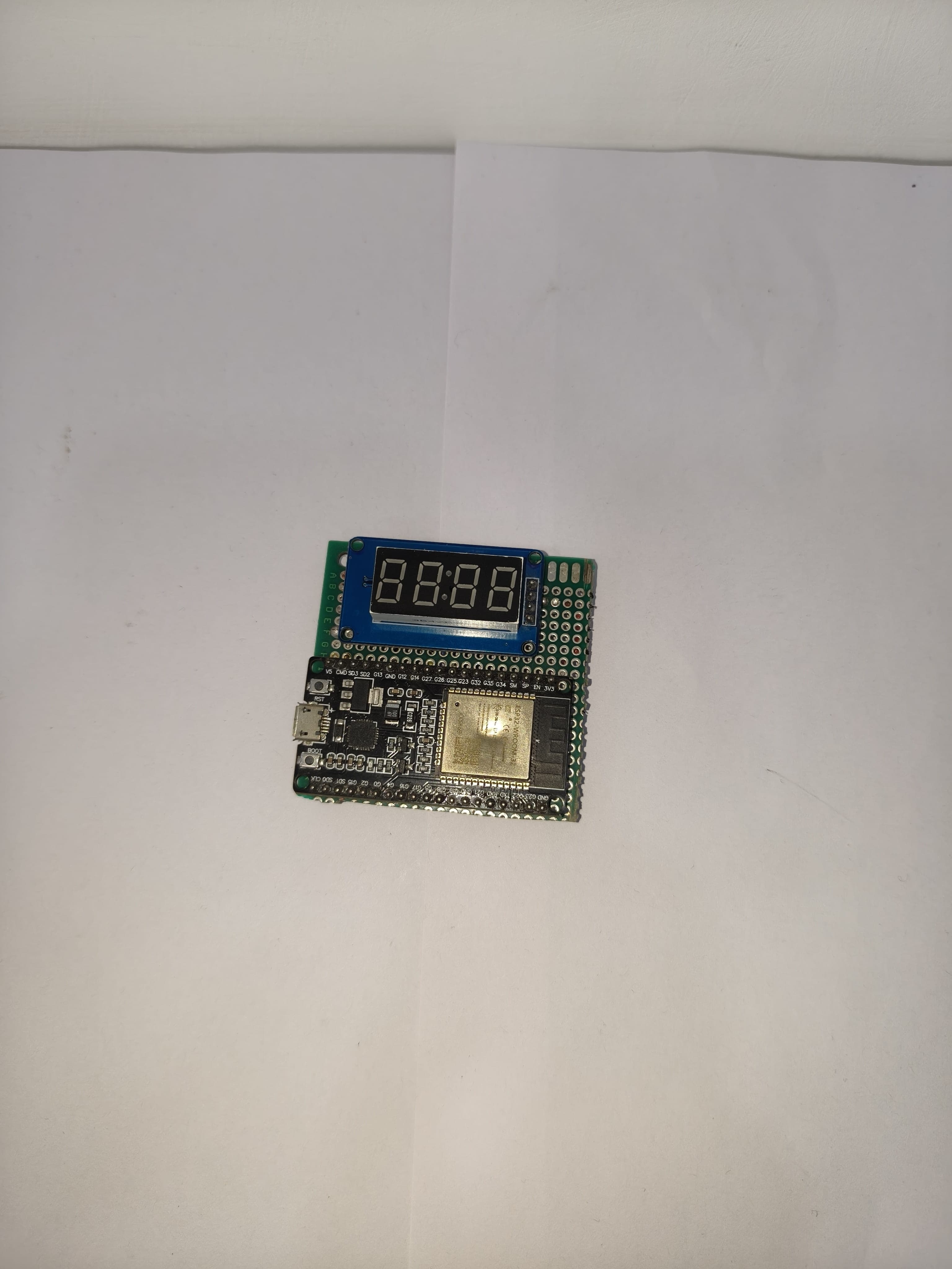 ESP32-Based Satellite Clock robotics project by Robotic Sir