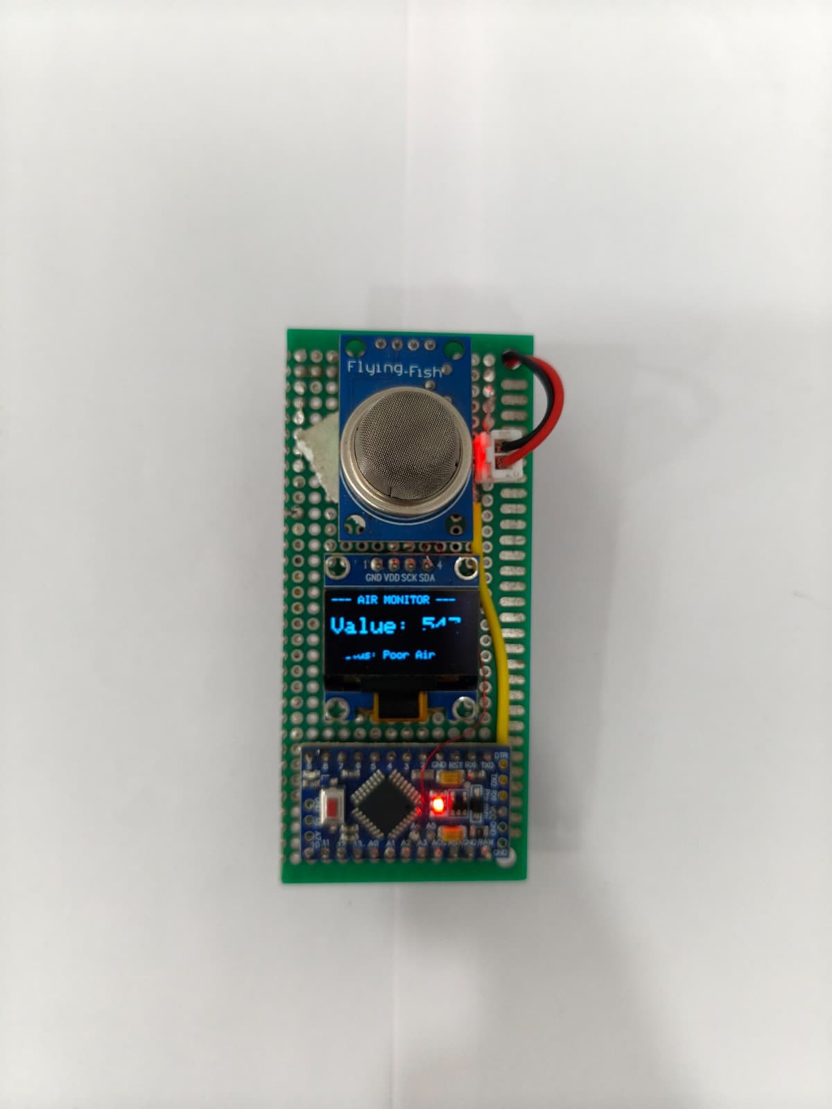 Portable Air Quality Meter robotics project by Robotic Sir