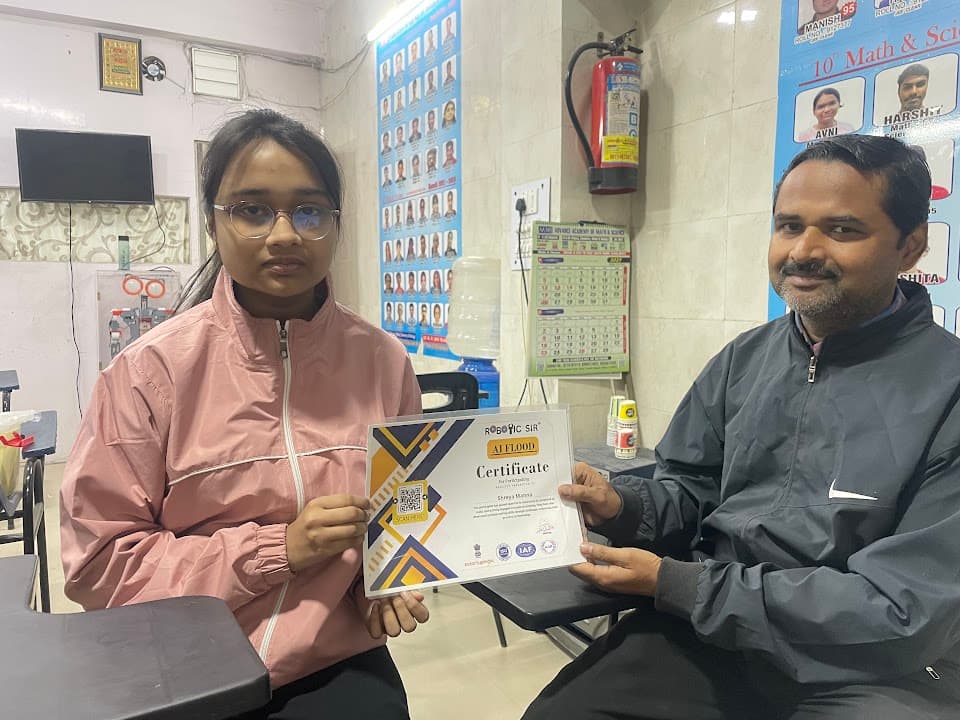 Parents participating in a Robotic Sir awareness session on AI, robotics and electronics