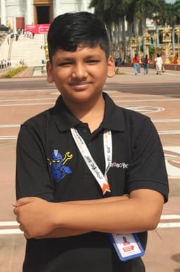 Aarjav Jain robotics student profile photo
