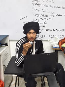 Karanpreet Singh robotics student profile photo