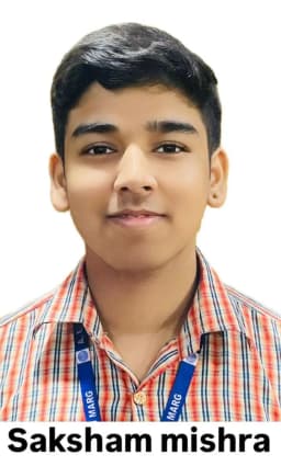 Saksham Mishra robotics student profile photo